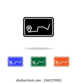 navigator icon. Elements of simple web icon in multi color. Premium quality graphic design icon. Simple icon for websites, web design, mobile app, info graphics