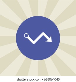 navigator icon. sign design. background