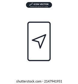 navigator icon symbol template for graphic and web design collection logo vector illustration