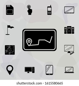 Navigator icon. Web icons universal set for web and mobile