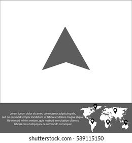 Navigator vector  icon.