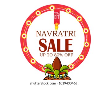  Navratri festival sale,Big Navratri sale offers background