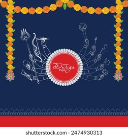 Navratri and Happy durga puja festival