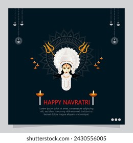 Navratri is a Hindu festival celebrated over nine nights, dedicated to the goddess Durga. svg