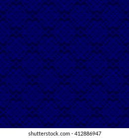 Navy abstract background, striped textured geometric seamless pattern