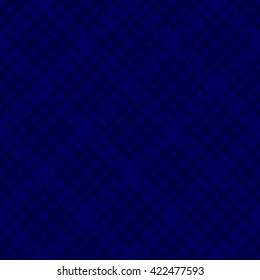Navy abstract background, striped textured geometric seamless pattern