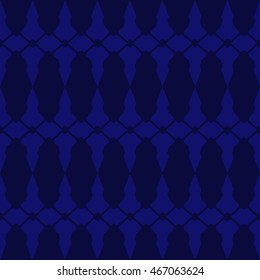 Navy abstract background, striped textured geometric seamless pattern