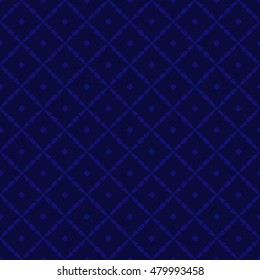 Navy abstract background, striped textured geometric seamless pattern