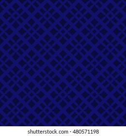 Navy abstract background, striped textured geometric seamless pattern