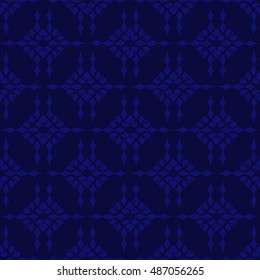 Navy abstract background, striped textured geometric seamless pattern