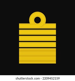 Navy admiral military rank vector