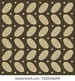 Navy beans flat vector illustration. Cute raw organic ingredient navy beans seeds cartoon vector illustration for graphic design and decorative element