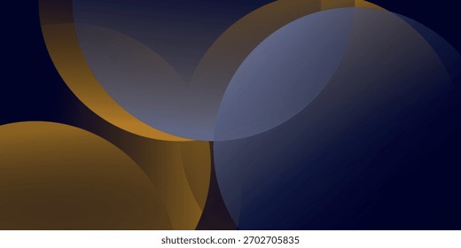 Fondo abstracto azul marino con líneas doradas de semitono patrón delicado. Pequeña caja de punto de luz. 