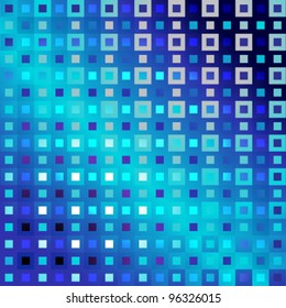 navy blue abstract background from squares