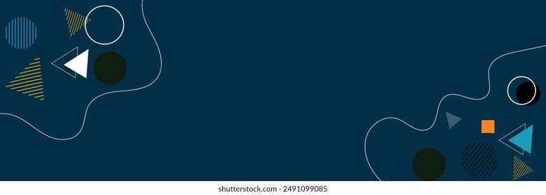 Diseño abstracto del Vector del fondo azul marino, conveniente para el Anuncio, el Diseño web, el telón de fondo, la cartelera, el etc.