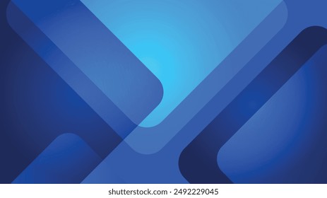 Navy blue abstract background vector design. Blue geometric gradation background. Suitable for banner, flyer, backdrop, presentation template, etc.