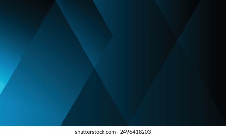 Navy blue abstract background vector design. Dark blue gradation background with line or shape. Suit for backdrop, presentation template, social media promotion, banner, billboard, etc.