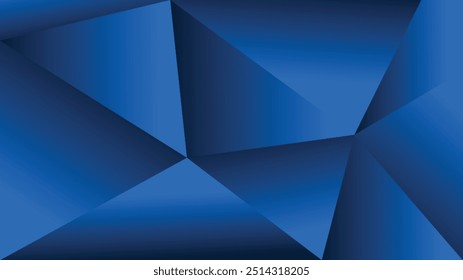 Navy blue abstract background vector design. Dark blue with color gradation suit for banner, backdrop, cover, advertising, social media promotion, etc.
