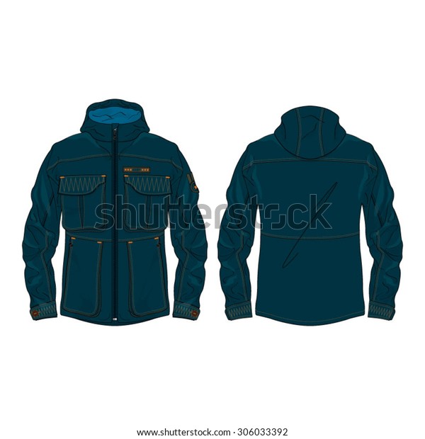 jaket navy army