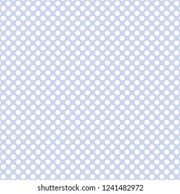 Navy Blue Baby Pattern With White Polka Dots