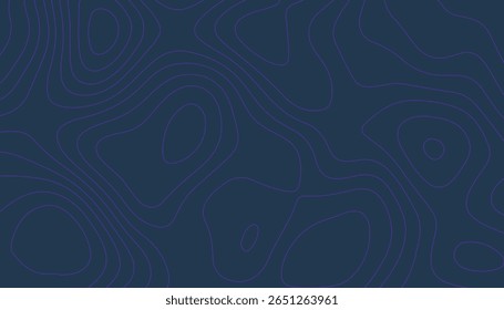 Navy blue background with electric purple lines.
Textured pattern, reminiscent of dark water.