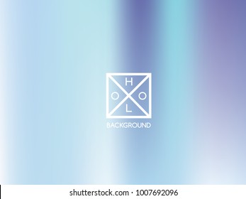 Navy blue background. Iridescent cover.  Abstract neon colors backdrop.  Trendy creative vector cosmic gradient. Mesh blue foil.  Creative neon template for banner. Vibrant print.