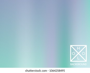 Navy blue background. Iridescent cover.  Abstract soft pastel colors backdrop.  Trendy creative vector cosmic gradient. Mesh blue foil.  Creative neon template for banner. Vibrant print.