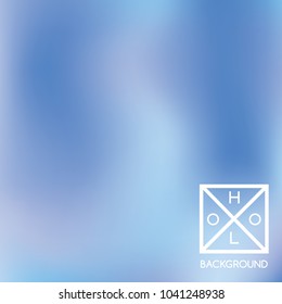 Navy blue background. Sparkly cover.  Abstract soft pastel colors backdrop.  Trendy creative vector cosmic gradient. Mesh blue foil.  Creative neon template for banner. Iridescent print.