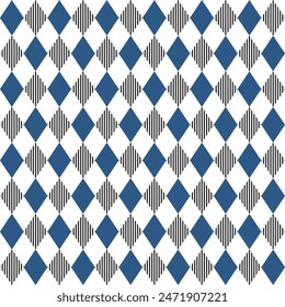 Navy blue and black diamond. diamond pattern. diamond pattern background. diamond background. Seamless pattern. for backdrop, decoration, Gift wrapping