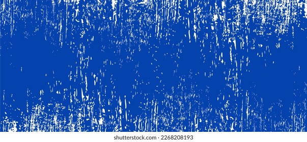 Navy blue brush background. Blue ink splash on backdrop. Brush stroke background for wallpaper, paint splatter template, dirt banner, watercolor design, dirty texture. Trendy brush background, vector