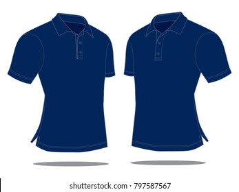 Navy Blue Polo Shirt Images, Stock Photos & Vectors | Shutterstock