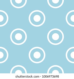 Navy blue geometric ornament. Seamless pattern for web, textile and wallpapers