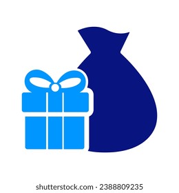 Navy blue Blue gift box. Anniversary, birthday, Gift Shop, present, Xmas, Christmas Ornament. Training, Donation, Charitable Gift Annuity, Other Ways to Give.