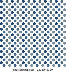 Navy blue and grey shade dot pattern background. Dot pattern background. Polkadot. Dot background. Seamless pattern. for backdrop, decoration, Gift wrapping