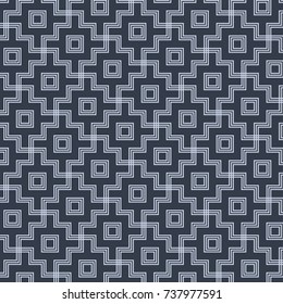 Navy blue japanese cross pattern