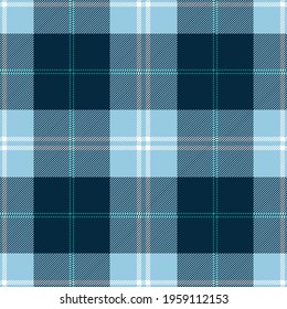 Navy blue and light blue plaid. Tartan pattern blend for textile, paper and other prints.