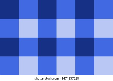 Navy Blue Lumberjack Buffalo plaid, Gingham, tartan fabric pattern 