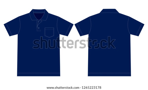 navy blue polo shirt school uniform