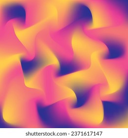 ilustración de gradiante color amarillo naranja rosa melocotón azul marino. fondo de gradiante color amarillo naranja rosa melocotón azul marino. imagen no enfocada de color azul marino brillante color rosa melocotón amarillo