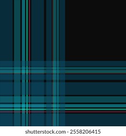 Navy Blue And Red Scottish Tartan Plaid Pattern Fabric Swatch