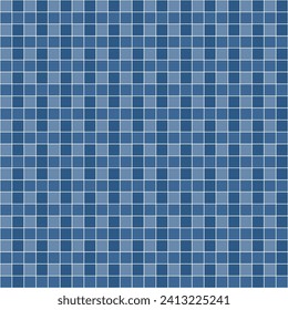 Fondo de baldosas azul marino, fondo mosaico, fondo de mosaico, patrón sin costura, patrón sin costuras mosaico, textura o fondo de azulejos mosaicos. Baldosas murales en el cuarto de baño, baldosas en la piscina.