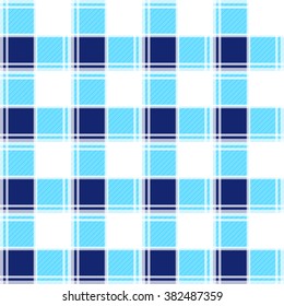Navy Blue White Chessboard Background Vector Illustration