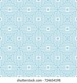 Navy blue and white geometric seamless pattern for web, textile and wallpapers