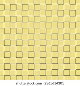 Mosaico de elementos geométricos azul y amarillo de la marina