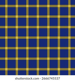 Azul marinho e amarelo plano de fundo padrão xadrez.
