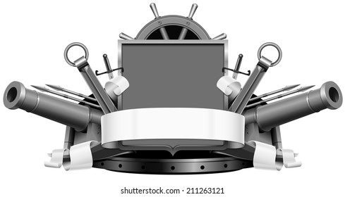 the navy coat of arms