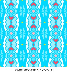Navy Colorful Seamless Background. See Colorful Ethnic Seamless Pattern. Geometry Marine Seamless Pattern. Navy Graffiti Print. Modern Trendy Print
