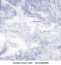 Navy Gradient Dot Halftone.. Cobalt Abstract Distress. Azure Vector Brush. Blue Dots Background. Sky Circle Point. Indigo Gradient Simple. Grunge Grid. Geometric Overlay.