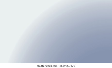 Navy Grey Smooth Gradient Abstract Background with Soft Flow and Minimalist Aesthetic