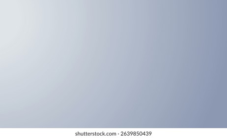 Navy Grey Smooth Gradient Abstract Background with Soft Flow and Minimalist Aesthetic